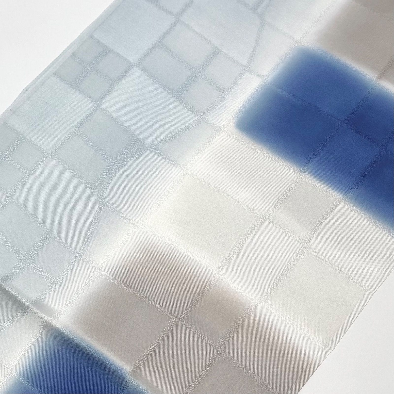 帯揚げ 渡敬 市松よろけ 立分ぼかし 0121