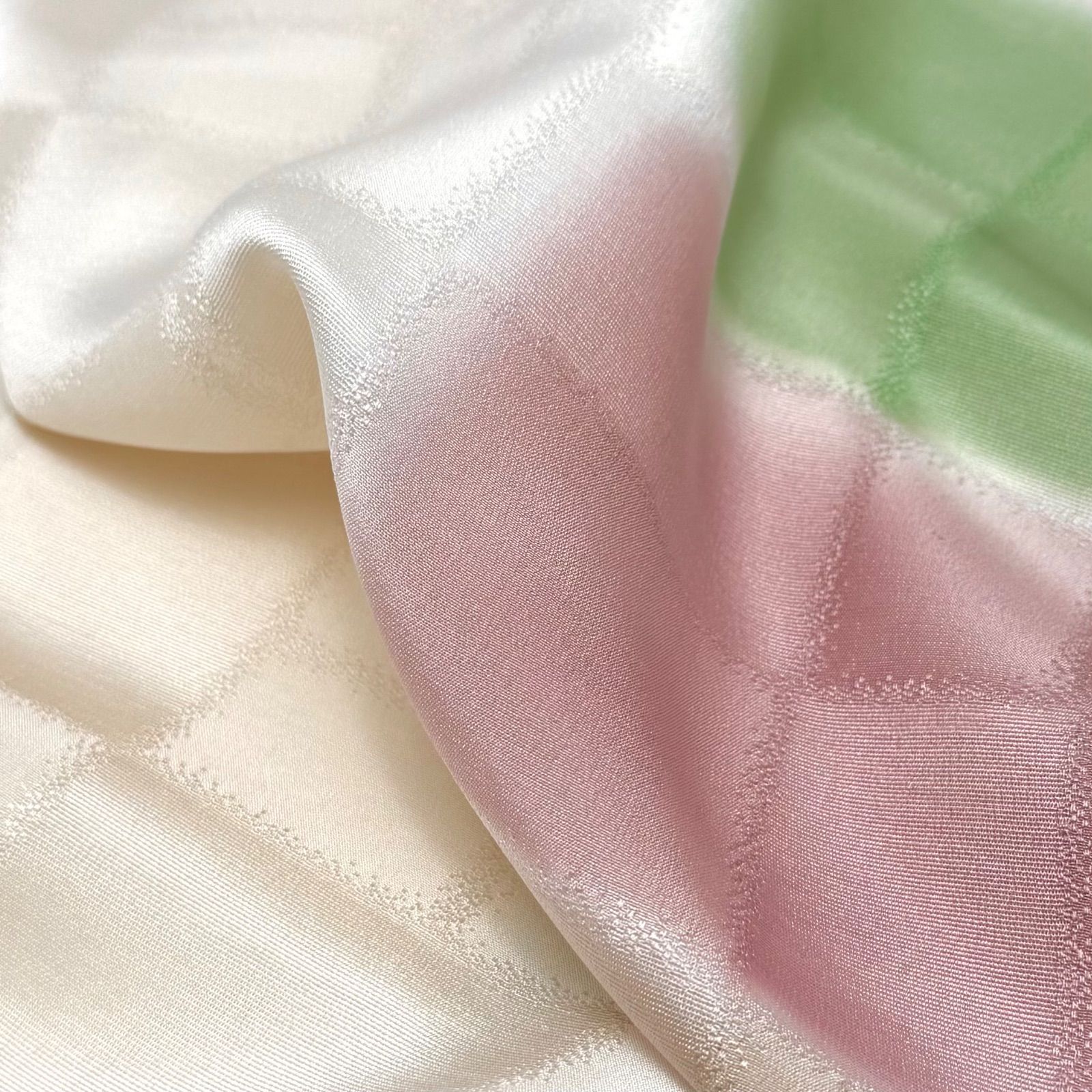 市松よろけ 立分ぼかし