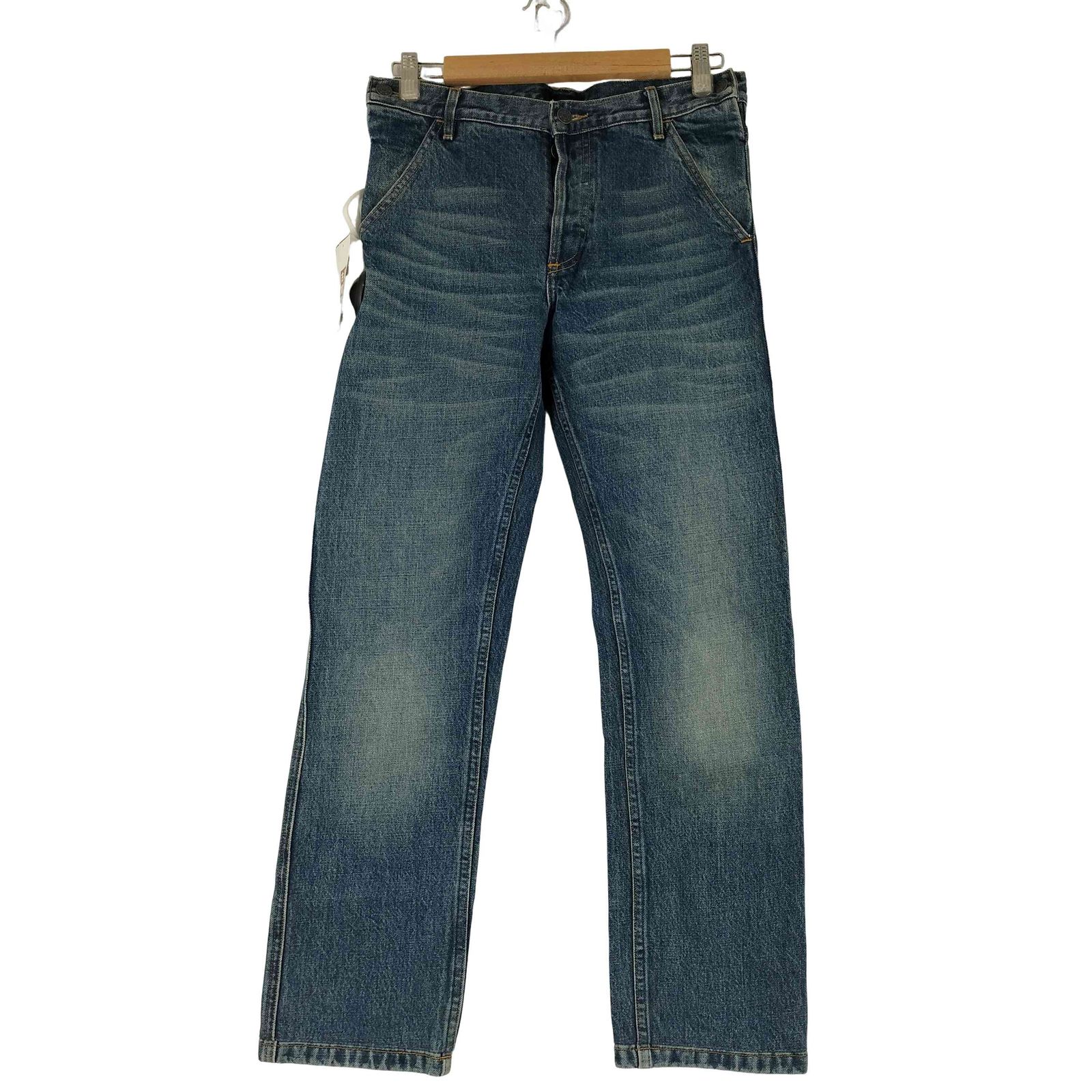 90s フランス製 A.P.C. デザインカーゴパンツ アーペーセー アーペーセー A.P.C. 90S デニムペインターパンツ メンズ JPN：XS