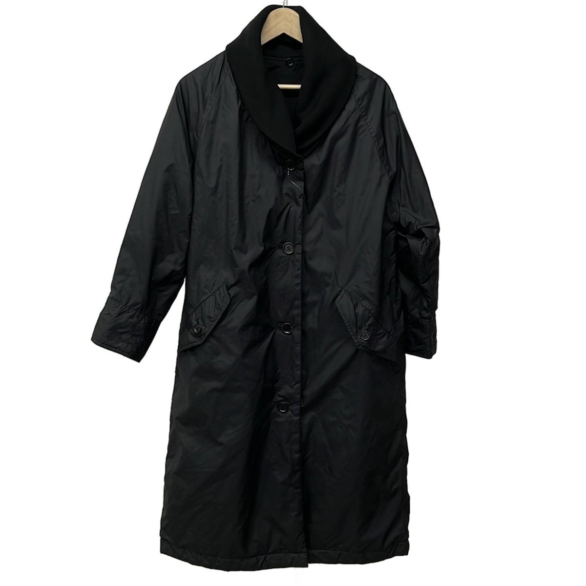 Plantation プランテーション コート サイズM レディース - 黒 長袖 リバーシブル 秋 冬