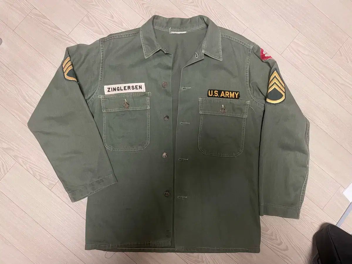 ミリタリー og107 13スター シャツ