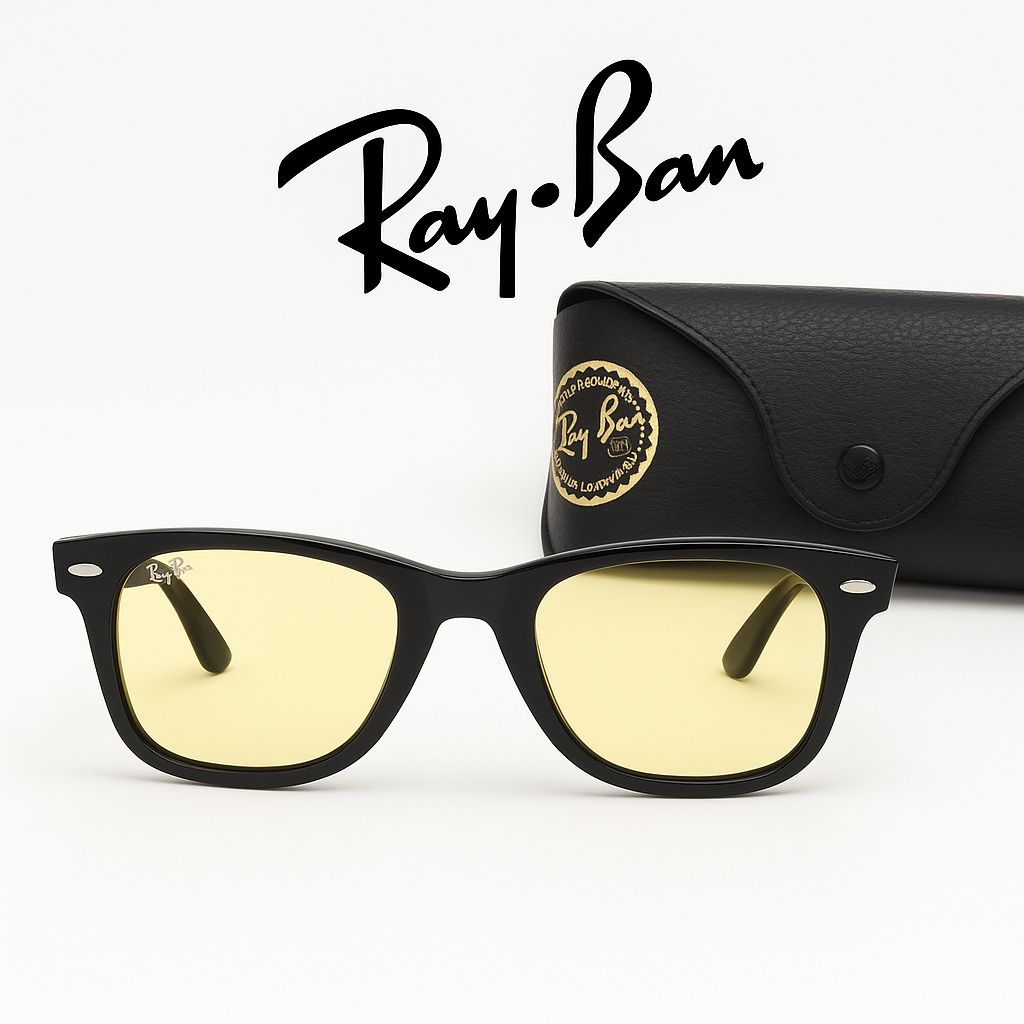 Ray-Ban レイバン サングラス WAYFARER ブラック ケース RB2140-F 901