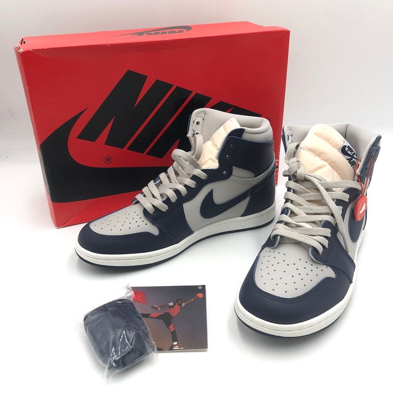 中古美品】NIKE ナイキ AIR JORDAN 1 HIGH 85 GEORGETOWN BQ4422-400 