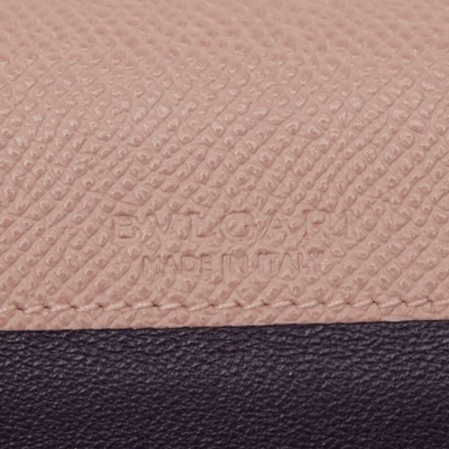 ブルガリ 長財布 ABランク ピンク 販売 レザー レディース BVLGARI
