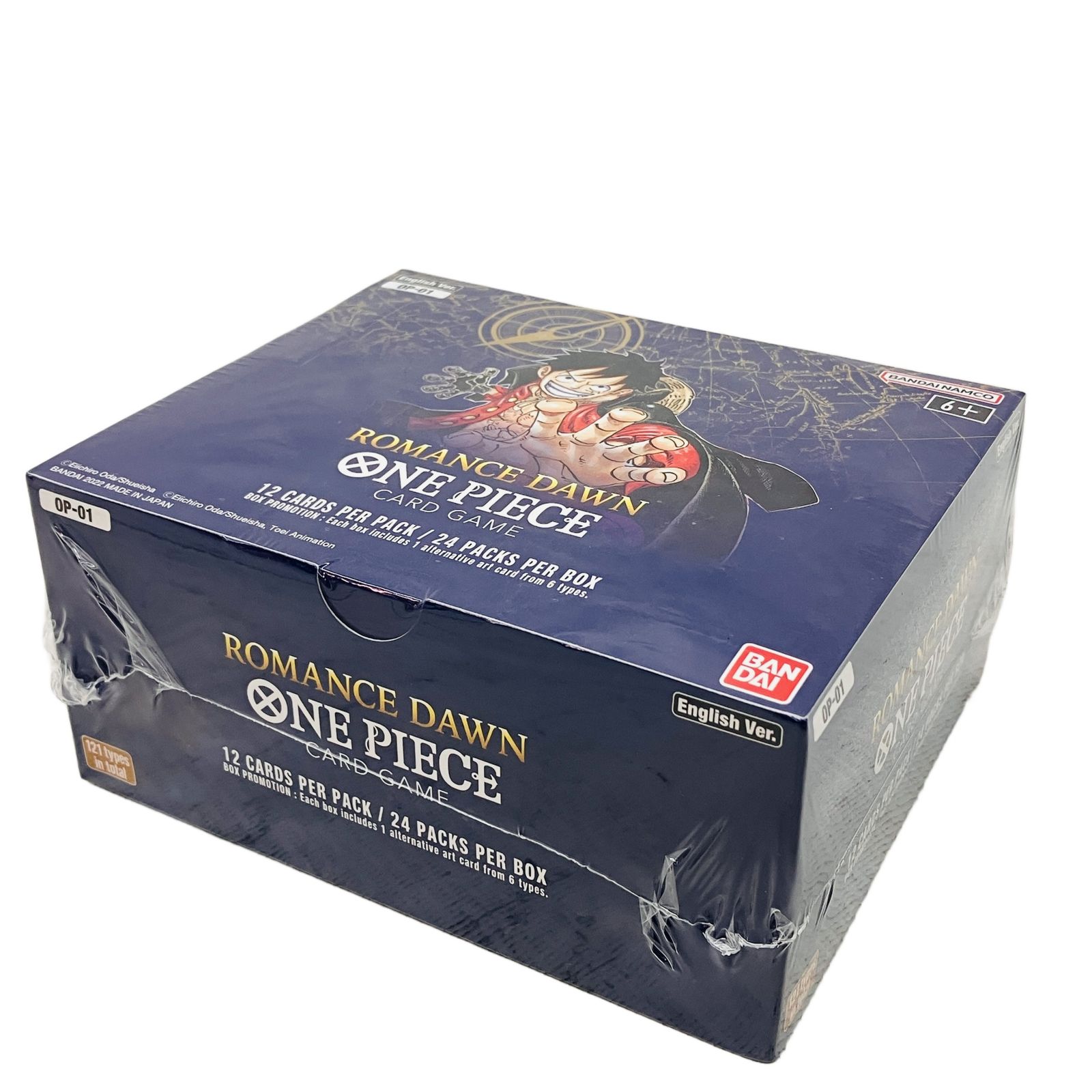 バンダイ ワンピース カードゲーム OP 01 1 BOX 海外版