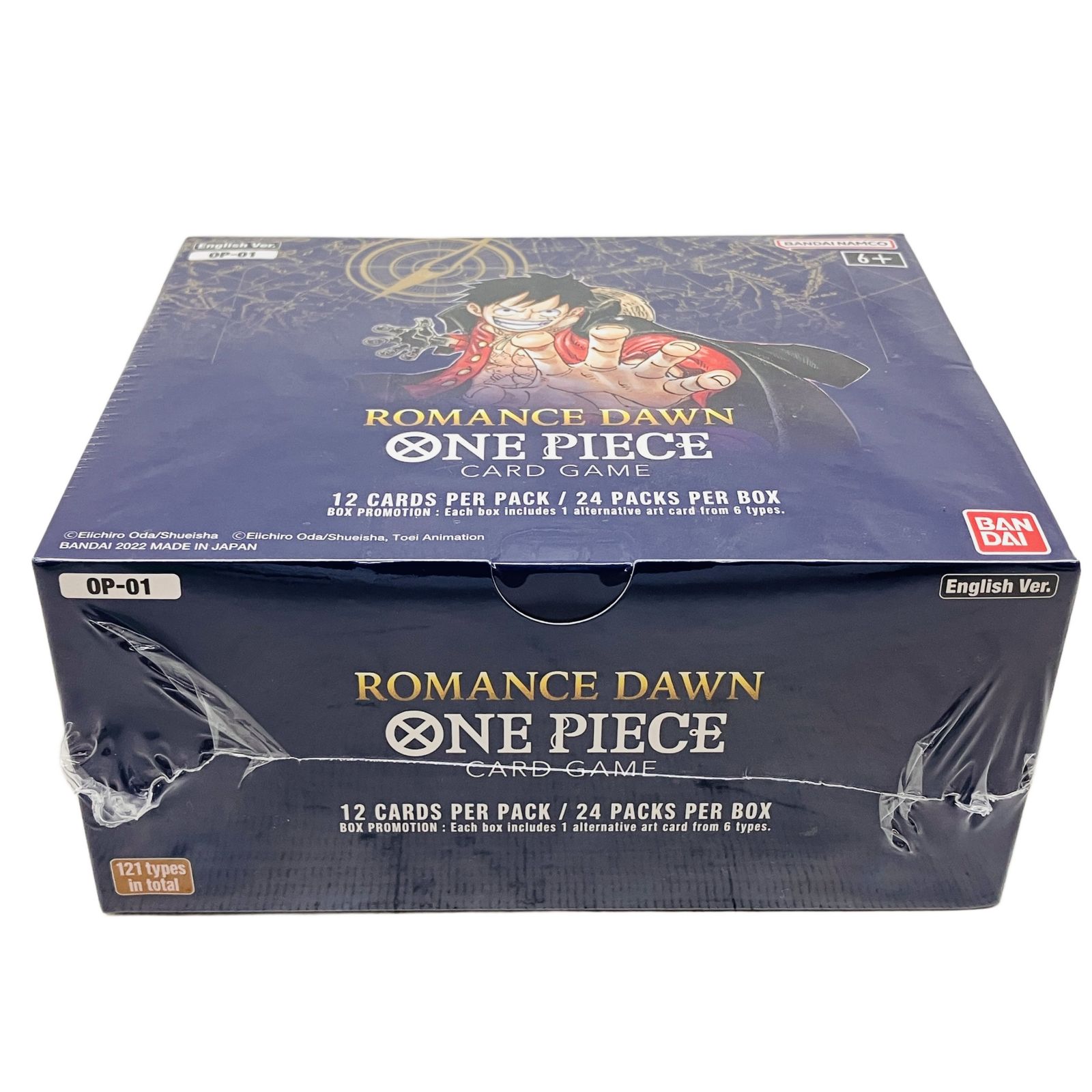 バンダイ ワンピース カードゲーム OP-01 1 BOX 海外版