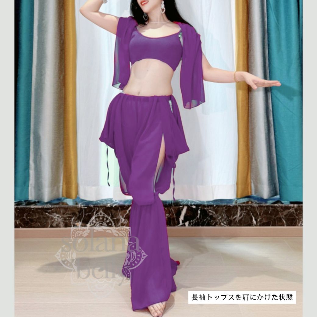 ワイドパンツセットアップ