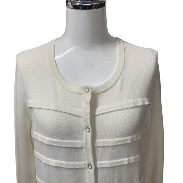 ミスジェイ MISS J ワンピース ロングカーディガン 長袖 フロントボタン ハイゲージ ニット 40 M～L 11号 レディース H 5 Y 067