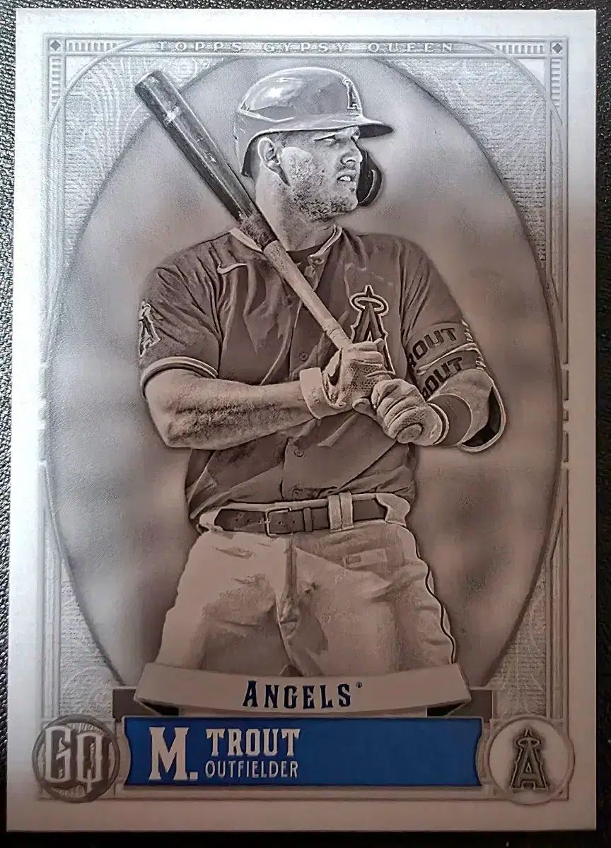 Topps Gypsy Queen マイク・トラウト 50 限定モデル カード1枚