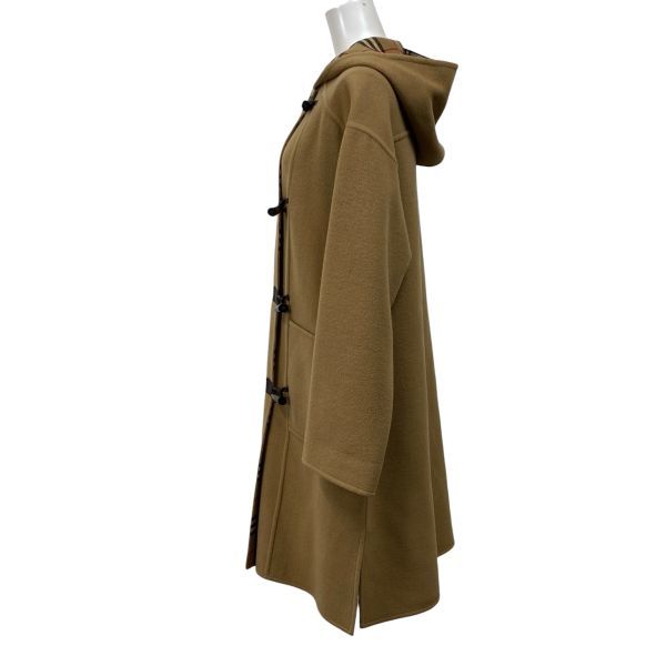 ◇ バーバリー BURBERRY ロングダッフルコート フード ヴィンテージ