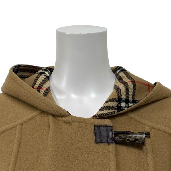 ◇ バーバリー BURBERRY ロングダッフルコート フード ヴィンテージ