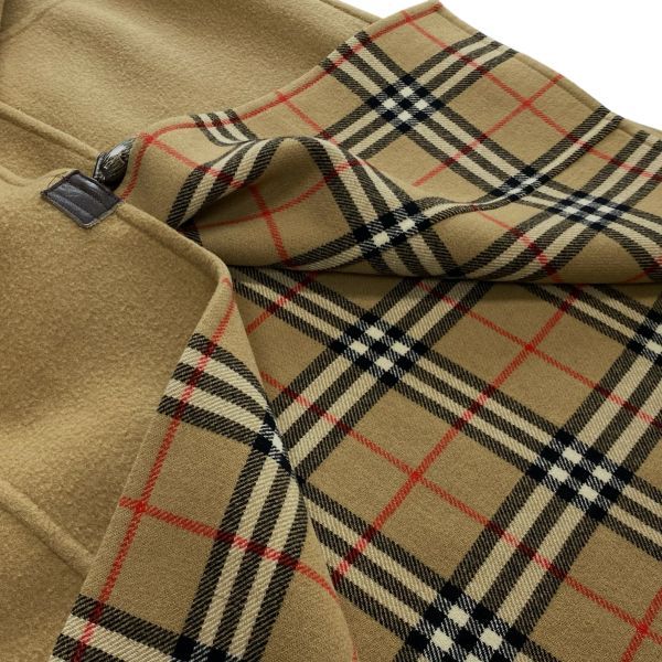 ◇ バーバリー BURBERRY ロングダッフルコート フード ヴィンテージ
