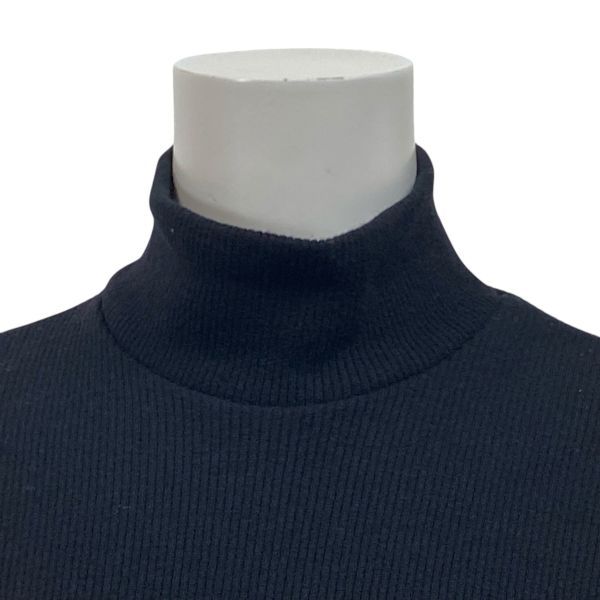 トリココムデギャルソン tricot COMME des GARCONS ハイネックニット 長袖 ハイゲージニット 黒 毛混 S～M 7～9号 レディース S5X354 GINKGOPHARMACY_COM
