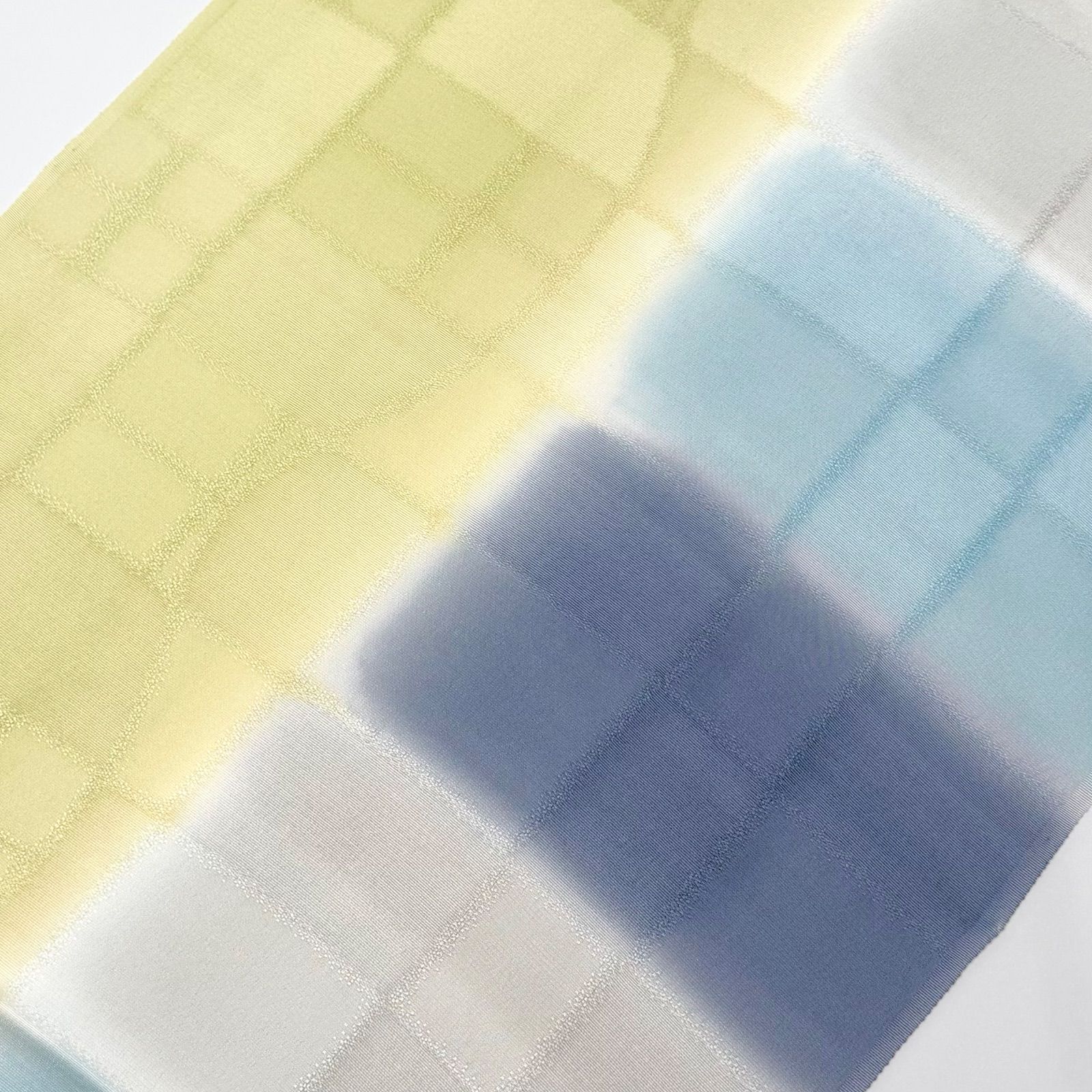 帯揚げ 渡敬 市松よろけ 立分ぼかし 0125