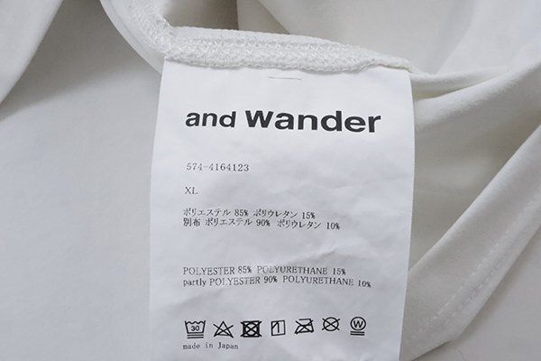 Tシャツ アンドワンダー