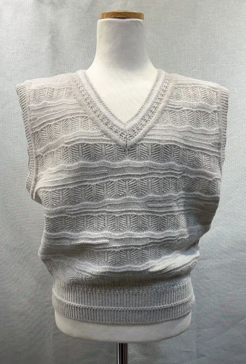 級 2021年HANDSOME レディース ニット ベスト 白 90