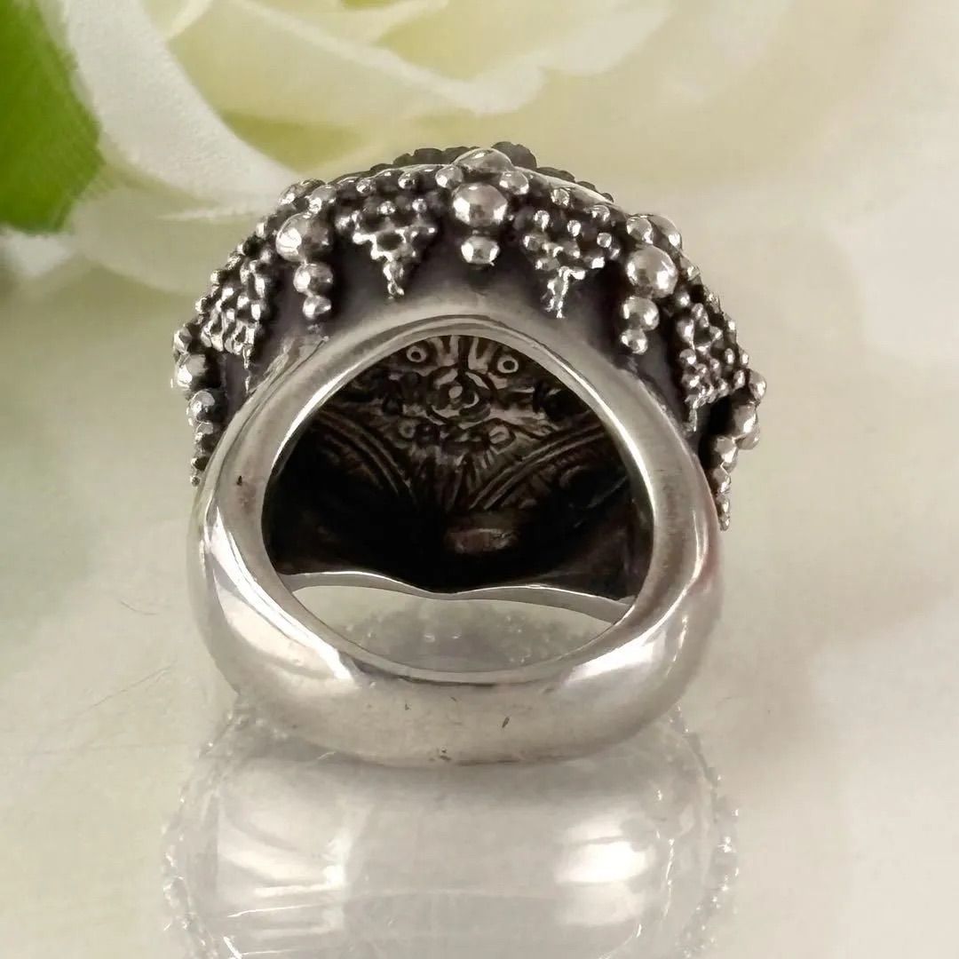 279【スティーブンデュエック】シルバー リング 約9号 - メルカリ