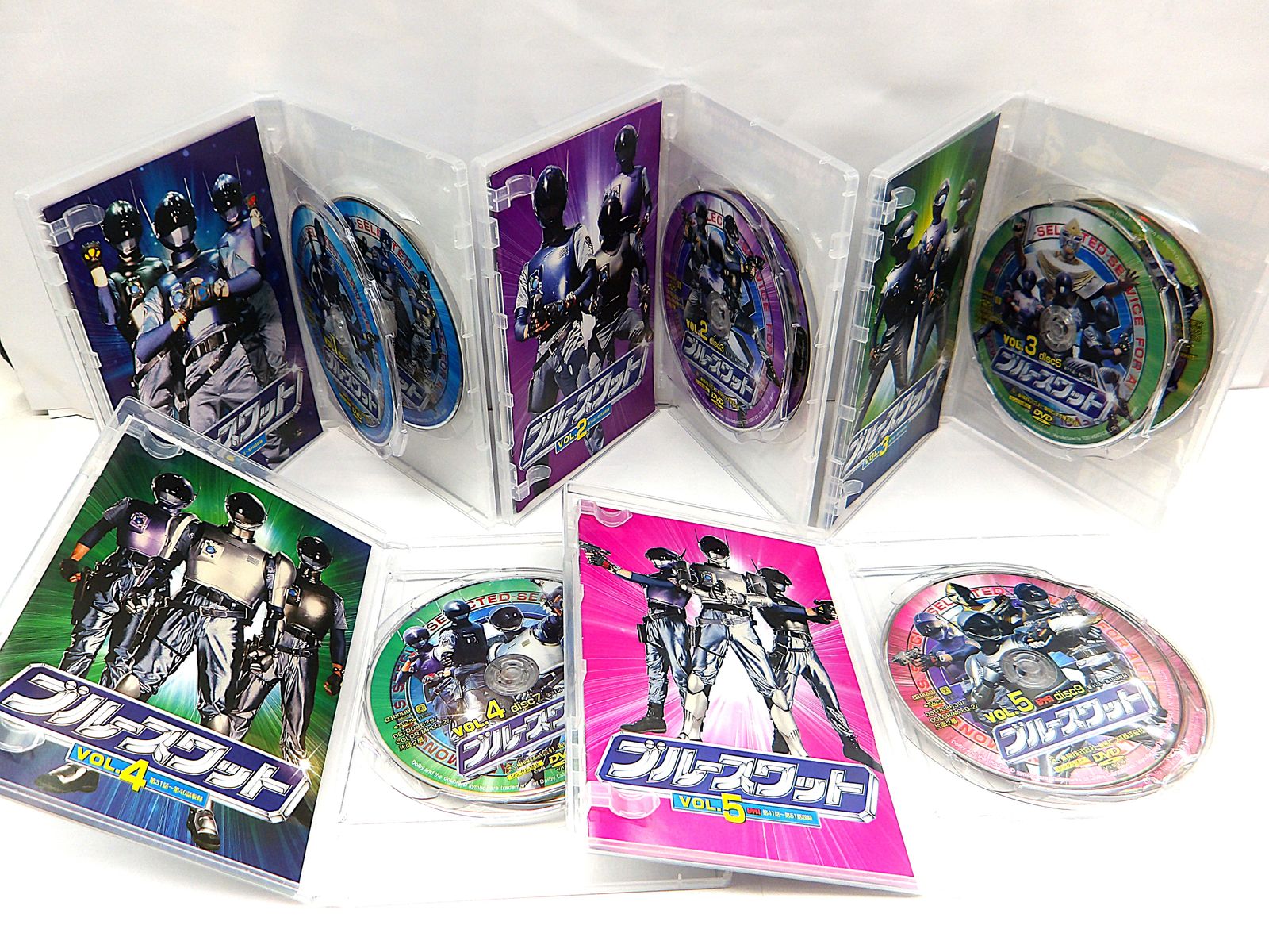 中古】 特撮DVD ブルースワット 全5巻セット - メルカリ