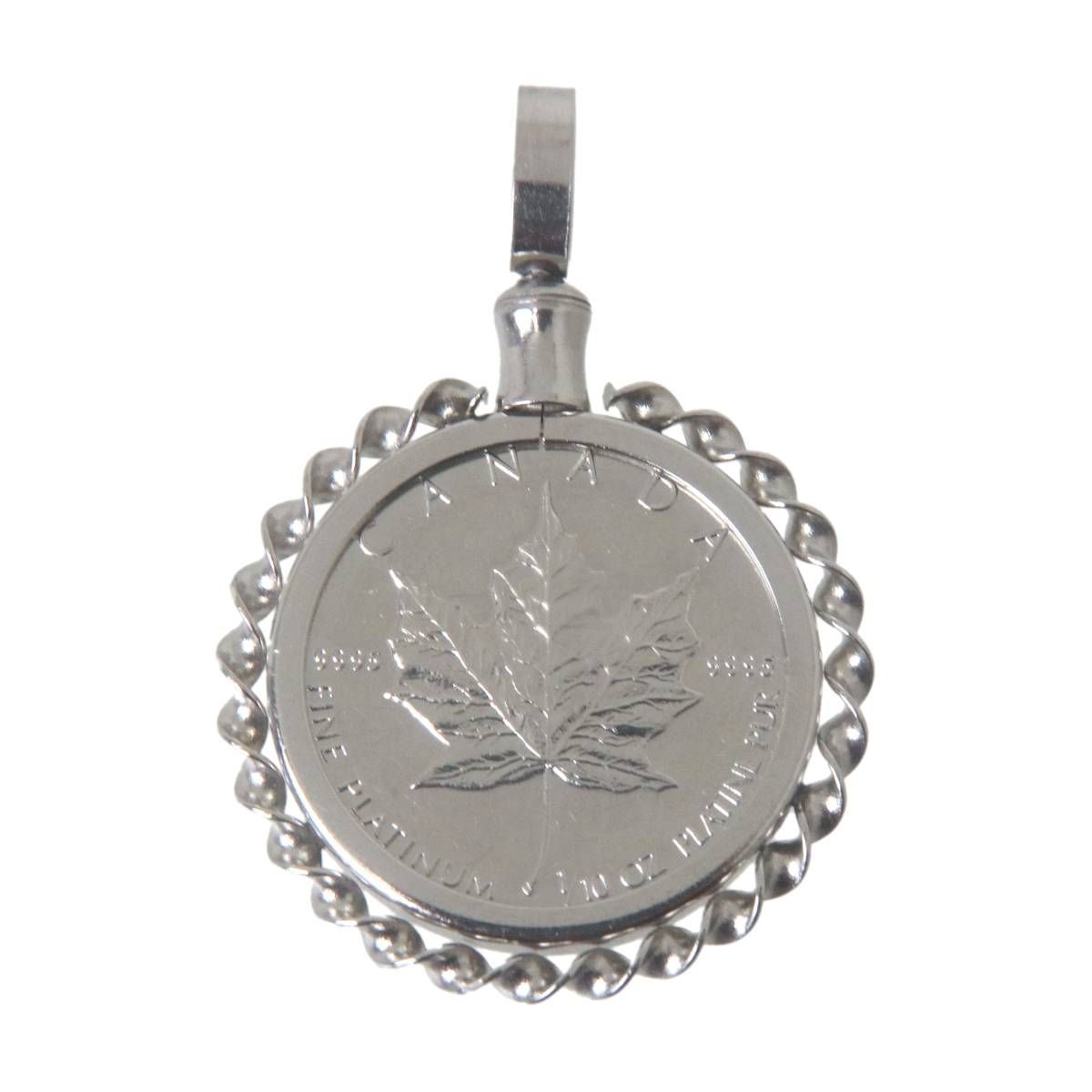 純プラチナ PT999.5 メイプルリーフ コイン 1/10OZ ペンダント トップ 枠Pt850 KA Bランク プラチナ850 プラチナ1000  5グラム フォルトゥーナ インゴット シンプル枠 ペンダント/ Pt850 Pt1000 5g Ingot fortuna pendant  品番pf05-pl 商品詳細│A.I JEWELRIES｜K18 ...