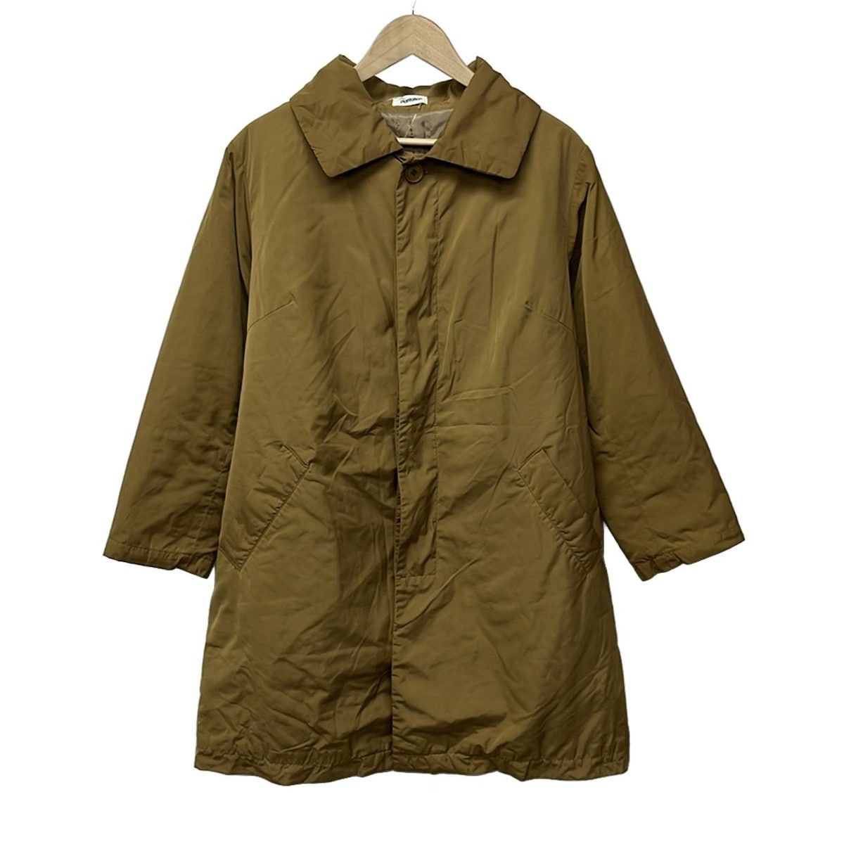 Plantation プランテーション コート サイズ2 M レディース - ライトブラウン 長袖 中綿 冬