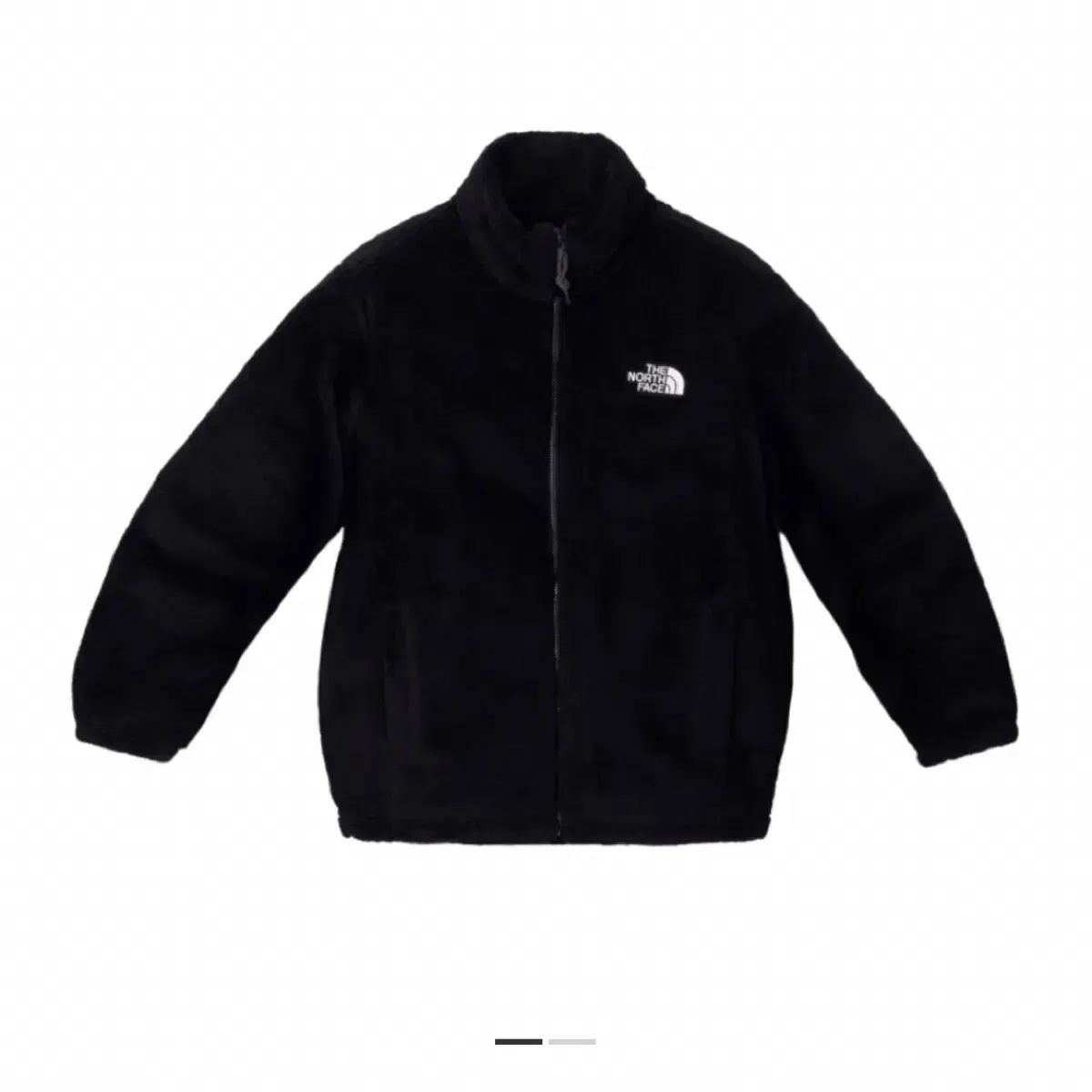 ノースフェイス コンフィ アルファ フリース ジップアップ ブラック