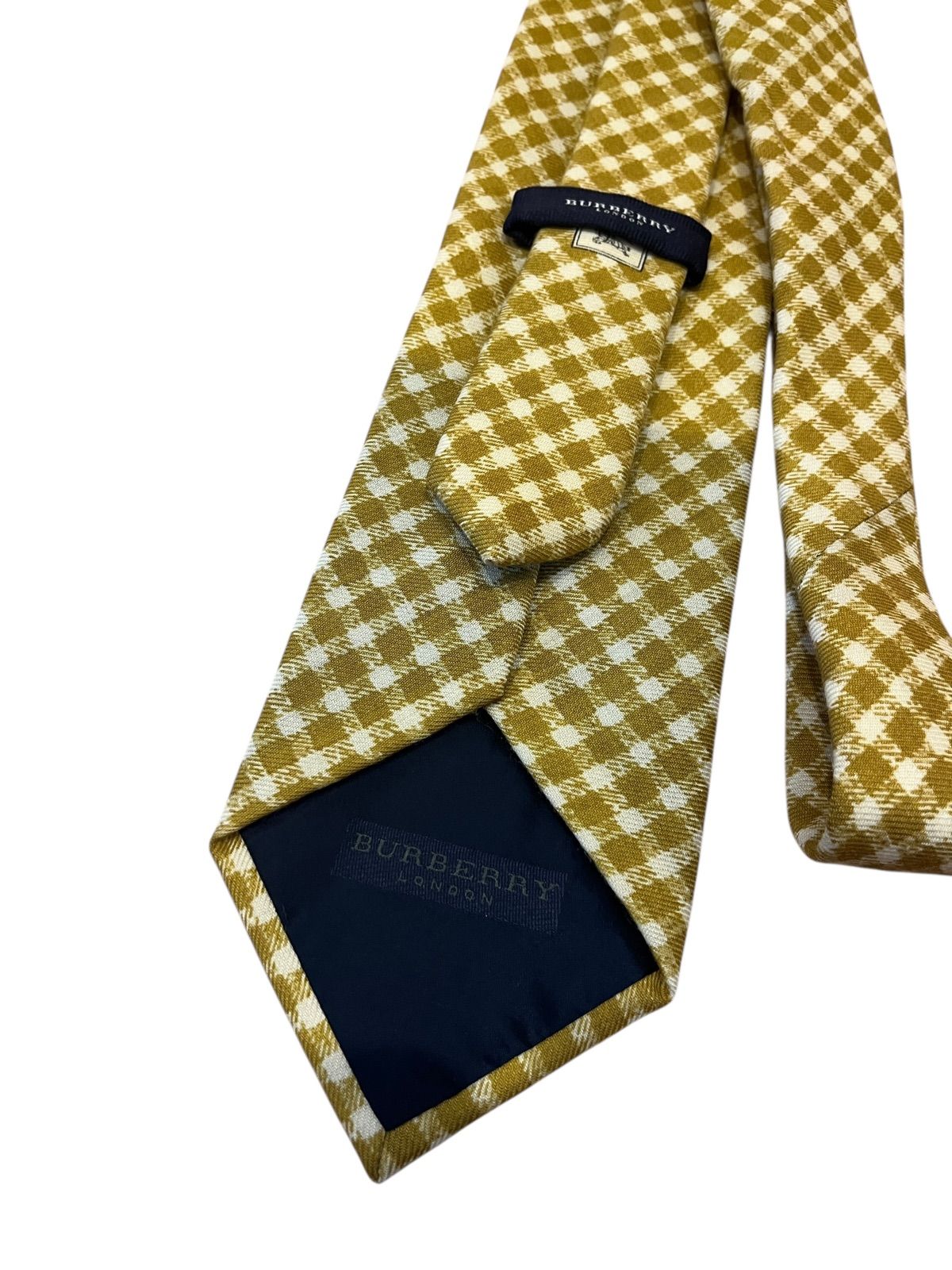 Z1605【美品】BURBERRY LONDON バーバリー チェック柄 ネクタイ