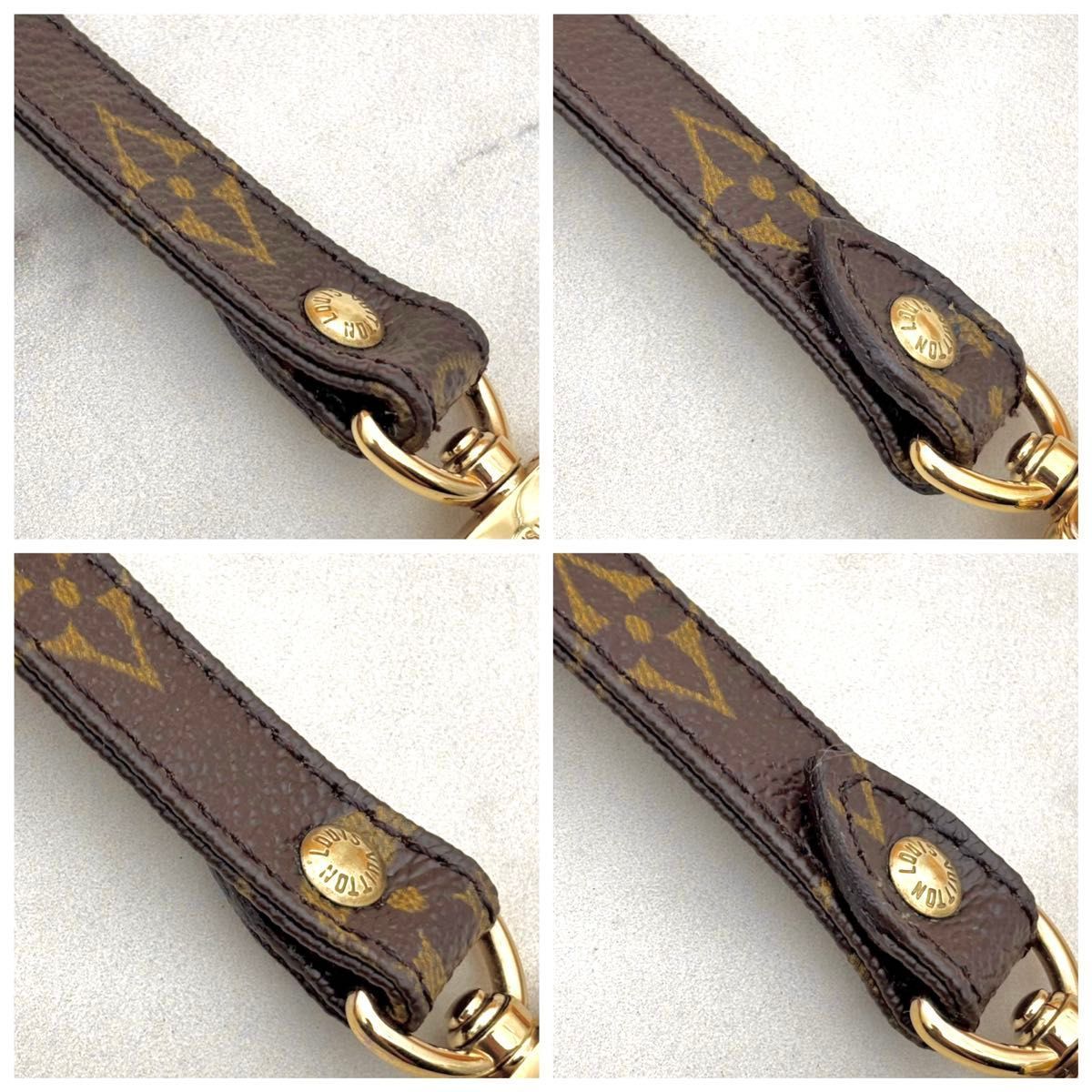 極美品】ルイヴィトン モノグラム ショルダーストラップ 110㎝ - メルカリ
