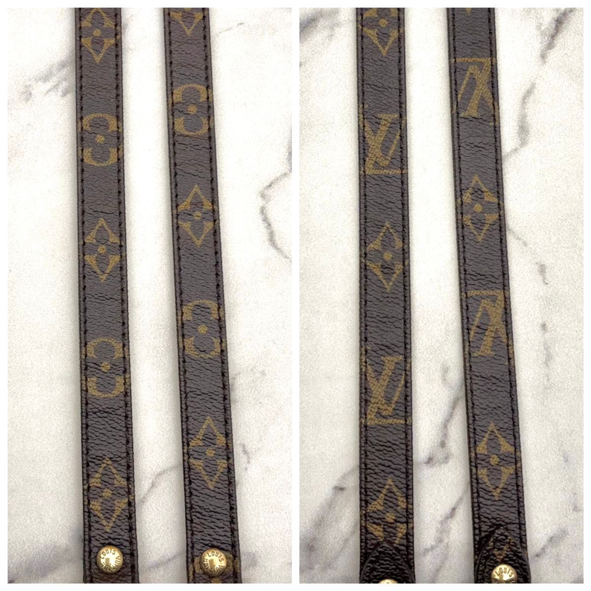 極美品】ルイヴィトン モノグラム ショルダーストラップ 110㎝ - メルカリ