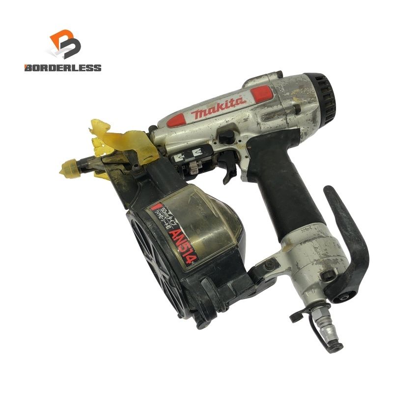 品 makita マキタ 50mm 高圧エア釘打機 AN514 本体のみ コイルネイラ ロール釘打ち クギ118487