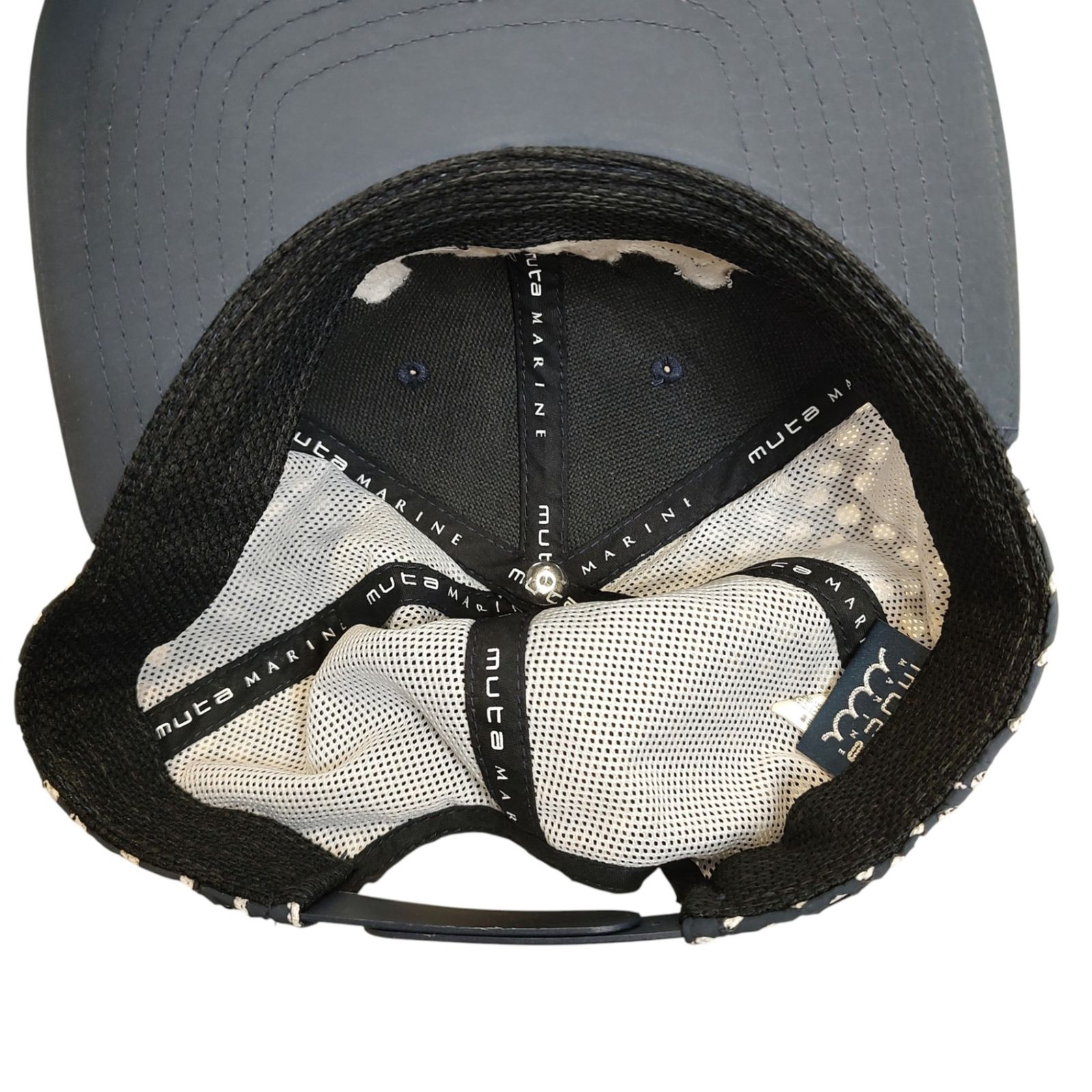 muta MARINE ムータ マリン メッシュ キャップ F ネイビー メンズ