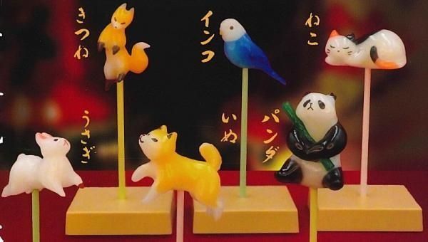 どうぶつ飴細工 全6種セット もちや幸こうぼう 飴 年末年始 夏祭り