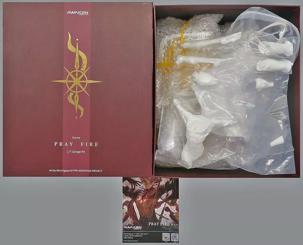 フィギュア カルナ PRAY FIRE Fate Grand Order 1 7 ガレージキット