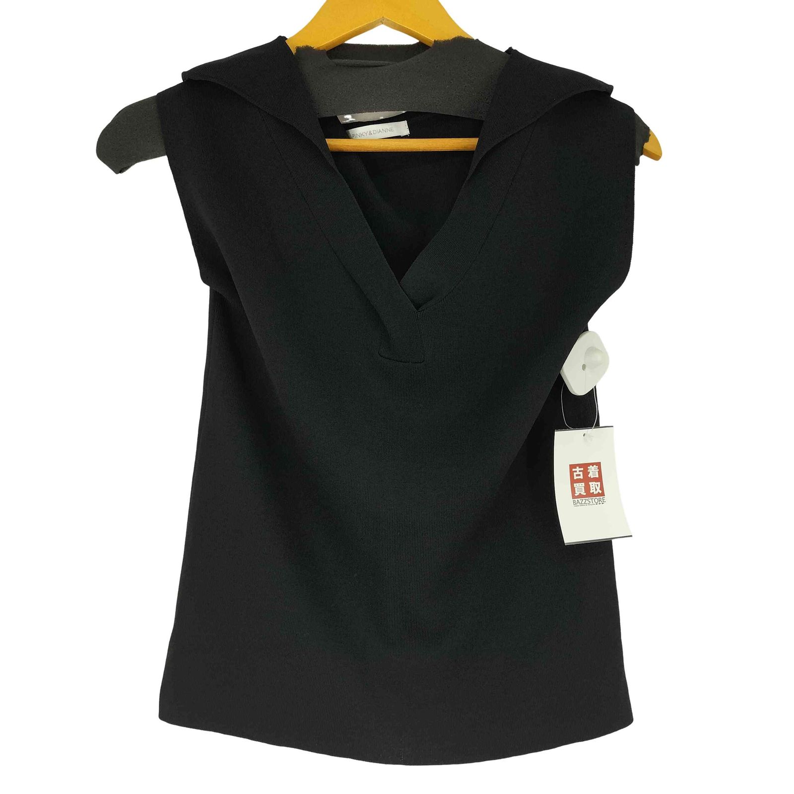 ピンキーアンドダイアン Pinky＆Dianne セットアップ ニット半袖 パッチポケットニットアップスカート レディース 38