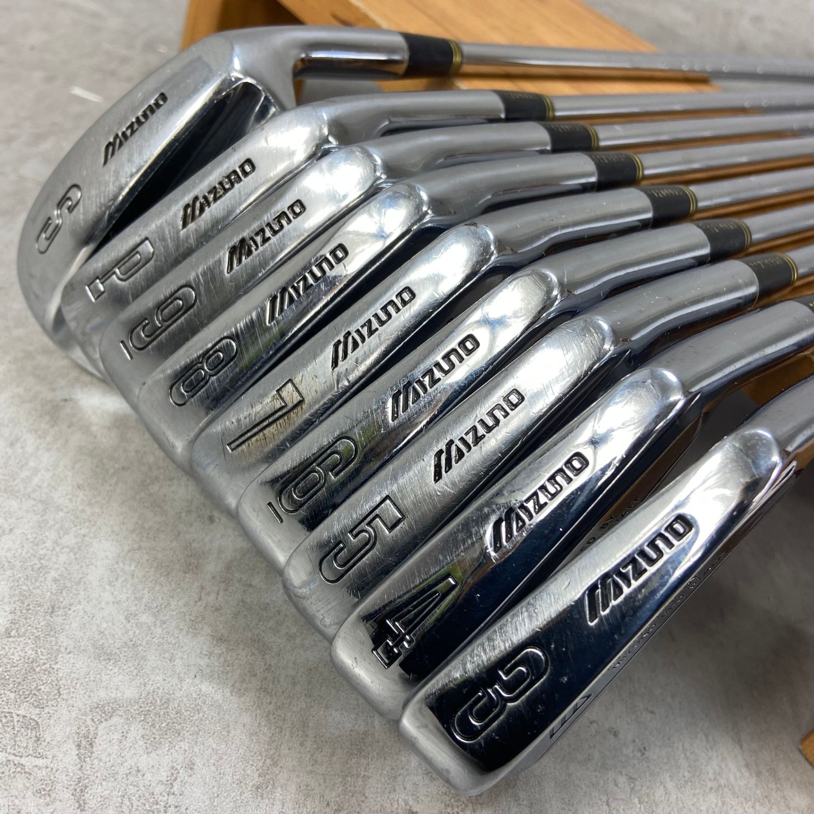 ミズノプロ MS-3 メンズゴルフ アイアンセット 9本 S 右利き用 Mizuno
