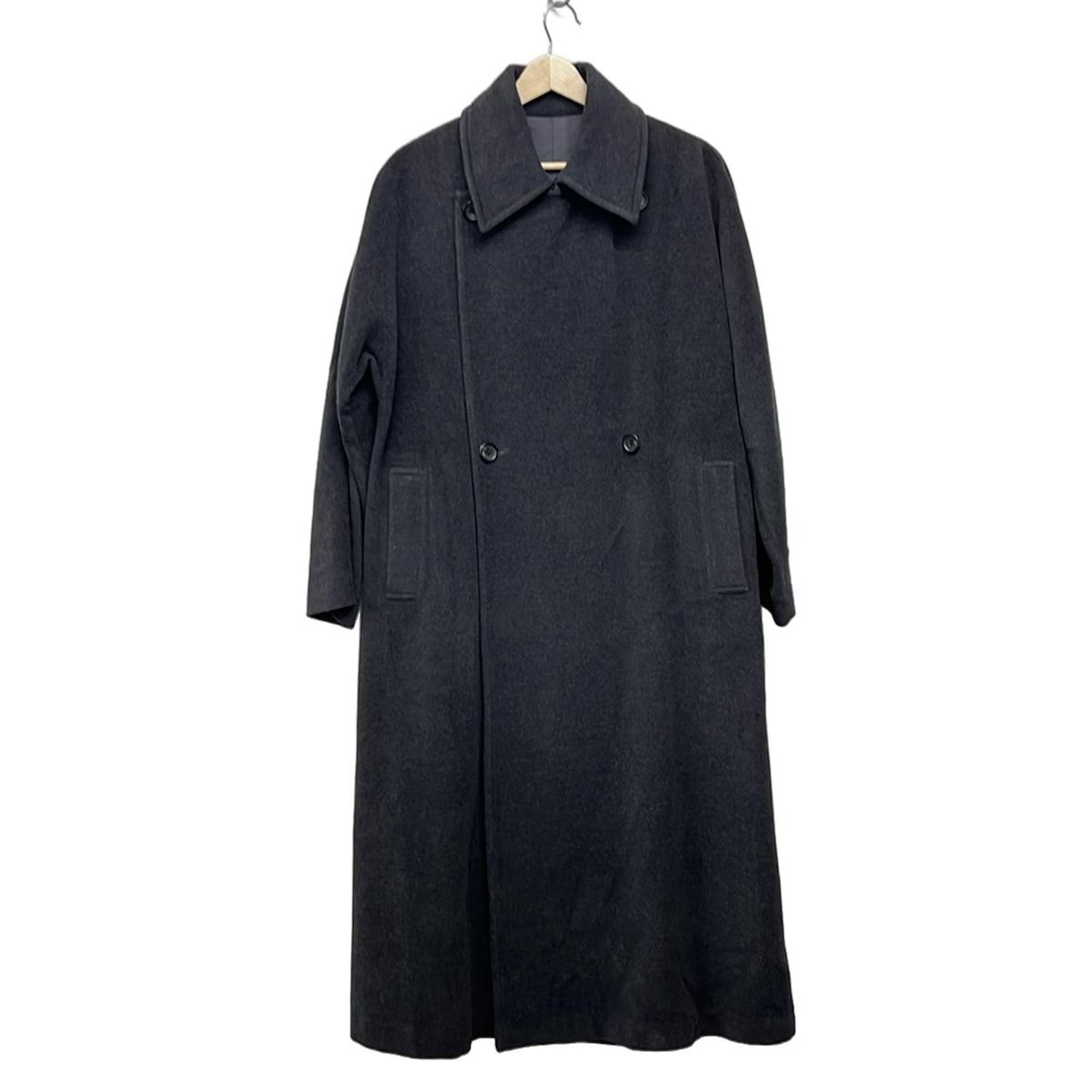 YOHJI YAMAMOTO NOIR ヨウジヤマモトプリュスノアール コート レディース ダークグレー 冬物