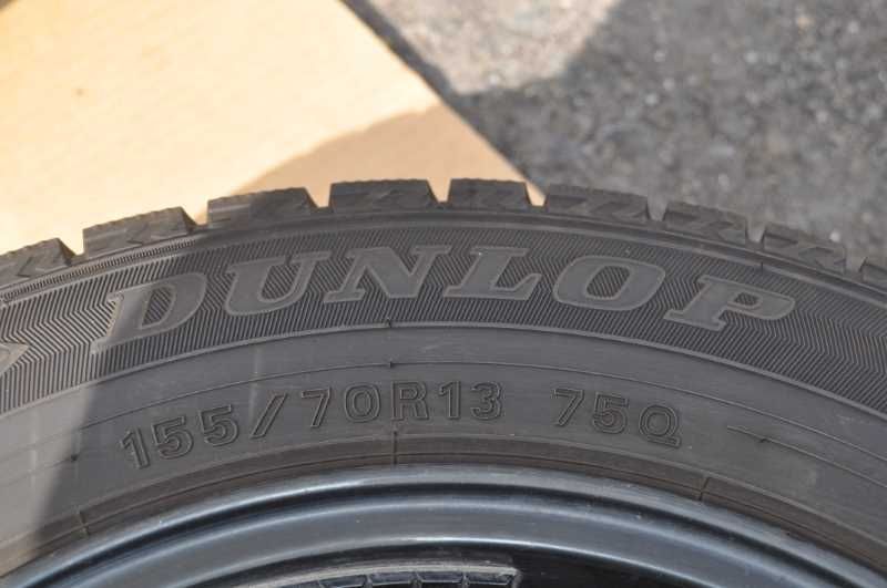  バモス ターボ 中期 HM 2 1 社外 破損無 バリ山 スタッドレスタイヤ 製 155 70 R 13 4 00 45 H PCD 100 ４本セット s 021493 G 13インチ タイヤ ホイールセット