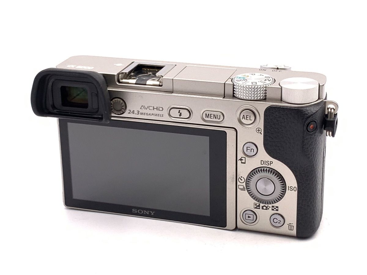 [中古]SONY (ソニー) α6000ボディ ILCE-6000 S シルバー α（ソニー） ソニー SONY α6000 ILCE-6000 レンズセット シルバー