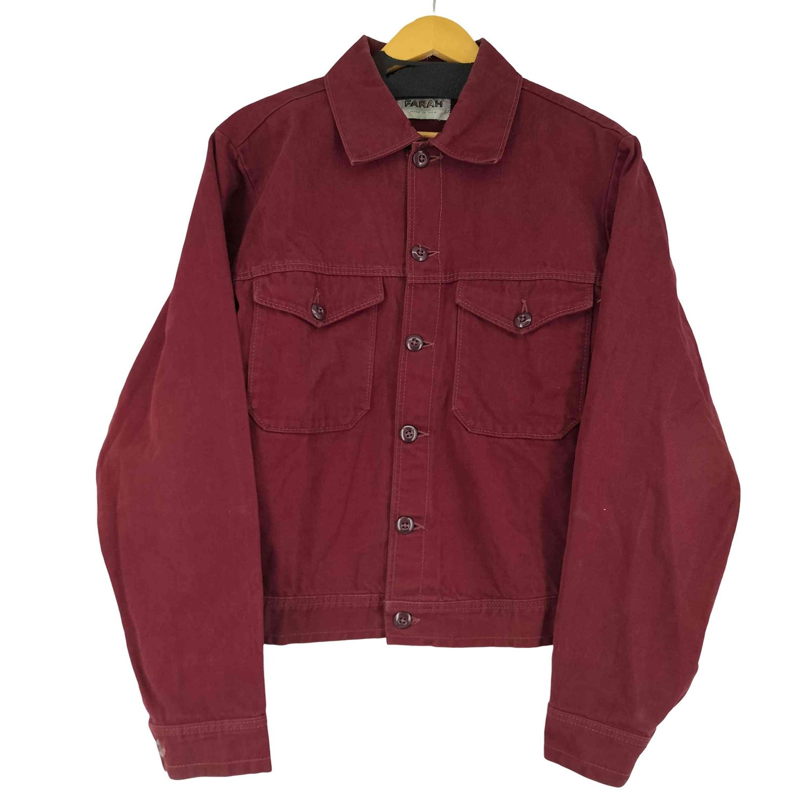 ファーラー FARAH 70S MADE IN USA デニムトラッカージャケット メンズ 表記無