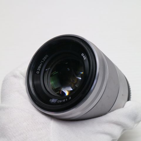 良品中古 SONY E 50mm F1.8 OSS SEL50F18 望遠単焦点レンズ Eマウント