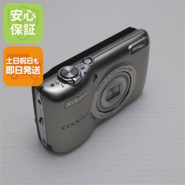 超 COOLPIX L26 シルバー デジカメ Nikon デジタルカメラ 本体 土日祝発送OK 08000