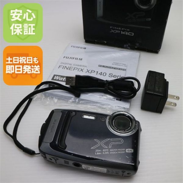 FinePix XP140 ダークシルバー FUJIFILM コンパクトデジタルカメラ 土日祝発送OK 08000