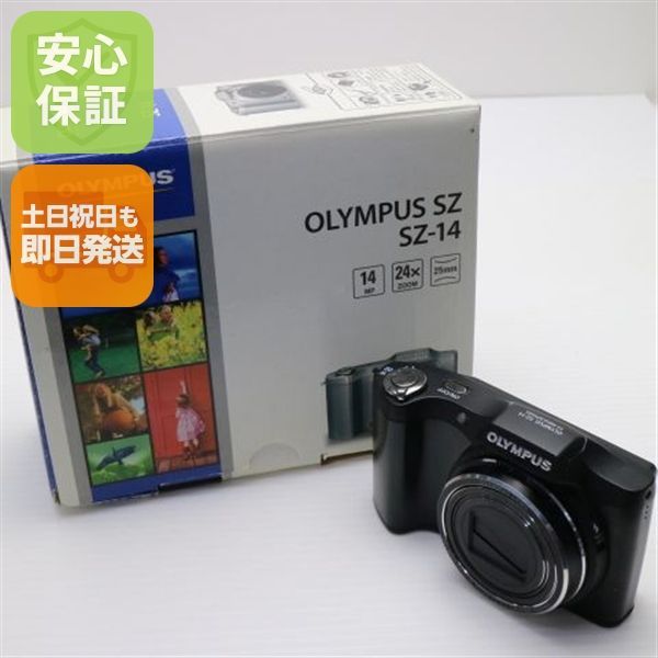 SZ-14 ブラック デジカメ OLYMPUS デジタルカメラ 本体 土日祝発送OK 08000