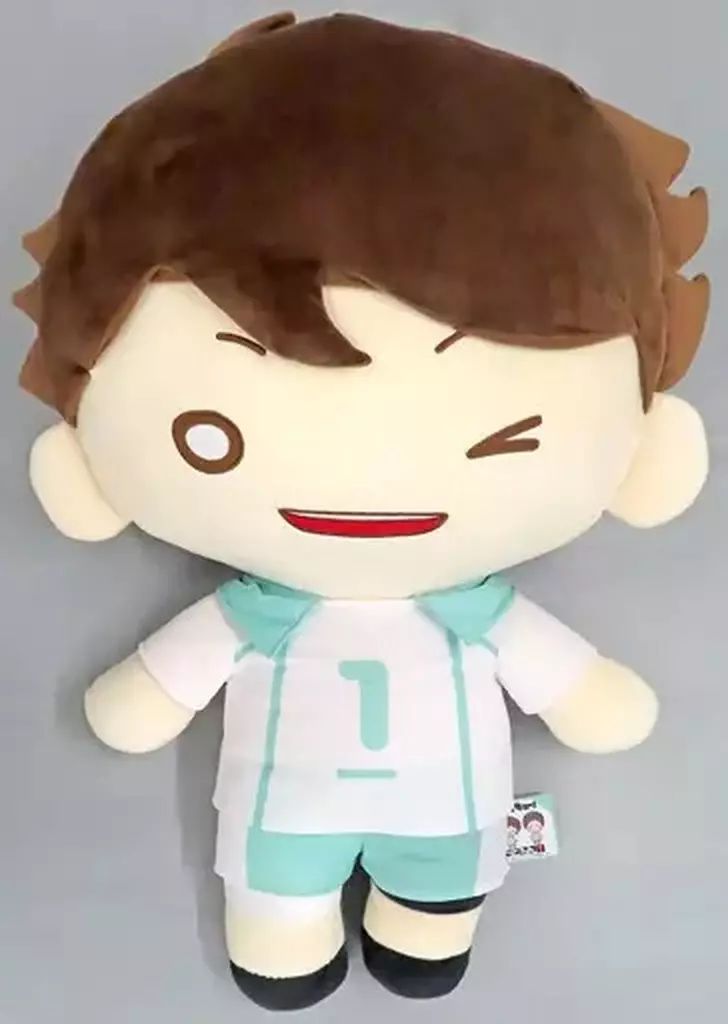 ハイキュー 及川徹 にとたん とっても大きいぬいぐるみ 中古】ぬいぐるみ 及川徹 にとたん とってもおおきいぬいぐるみ
