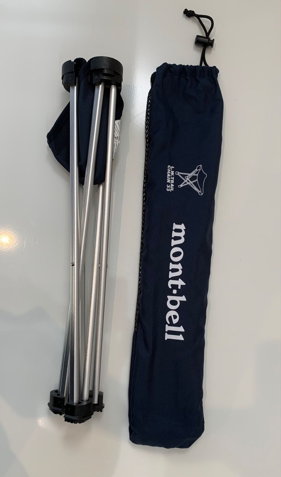 モンベル折りたたみ椅子 2個セット K1067