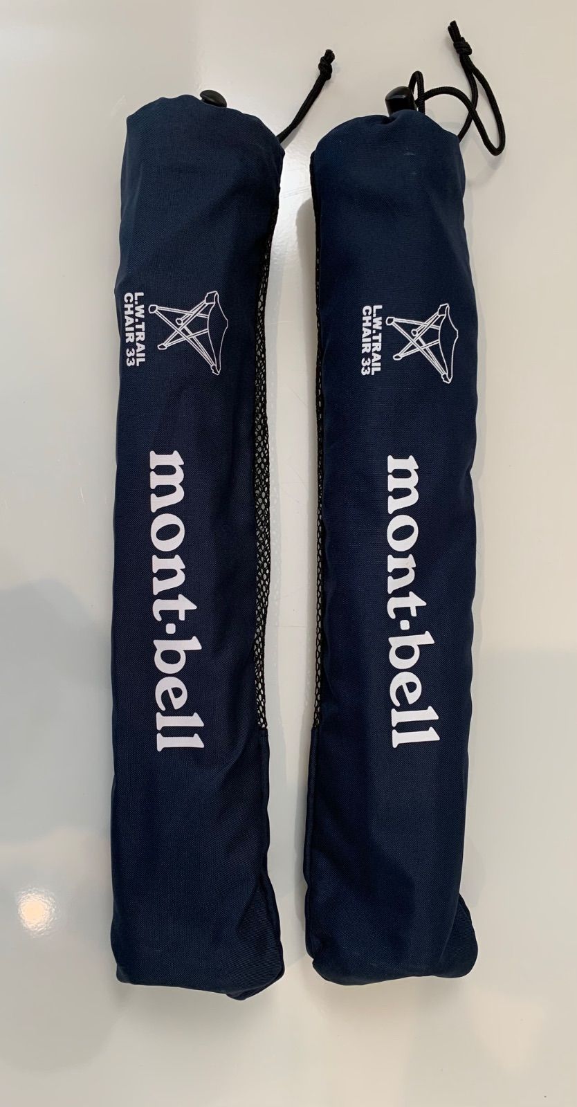 モンベル折りたたみ椅子 2個セット K1067