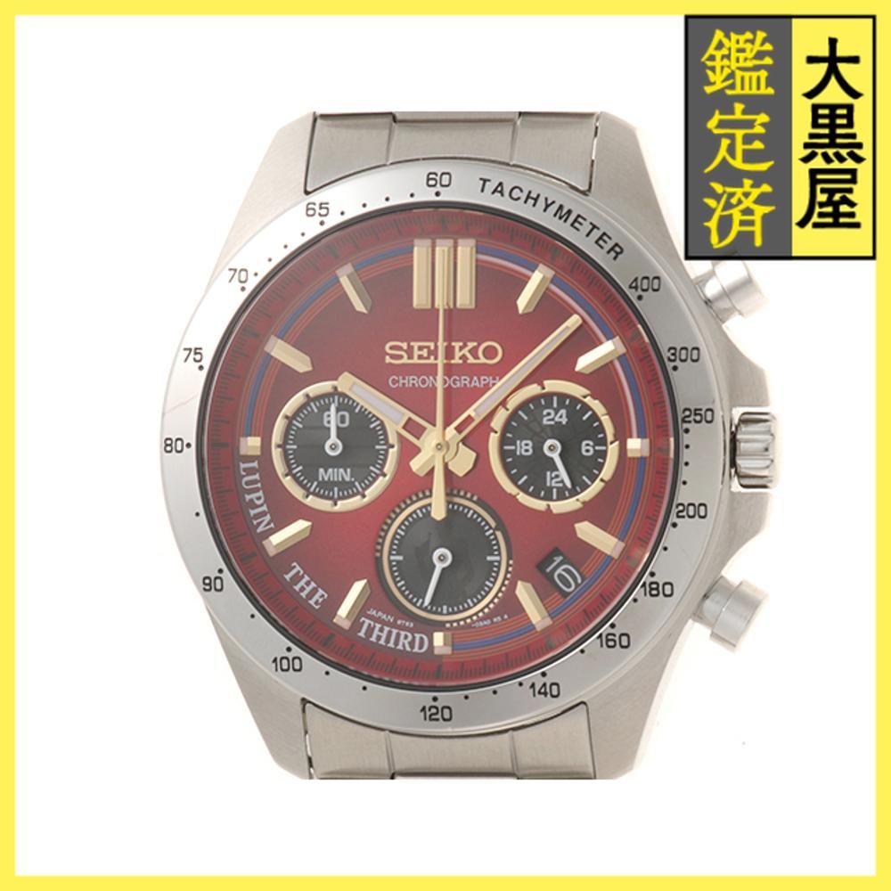 セイコー ルパン三世コラボ LUPIN THE THIRD 8T63-02X0 200