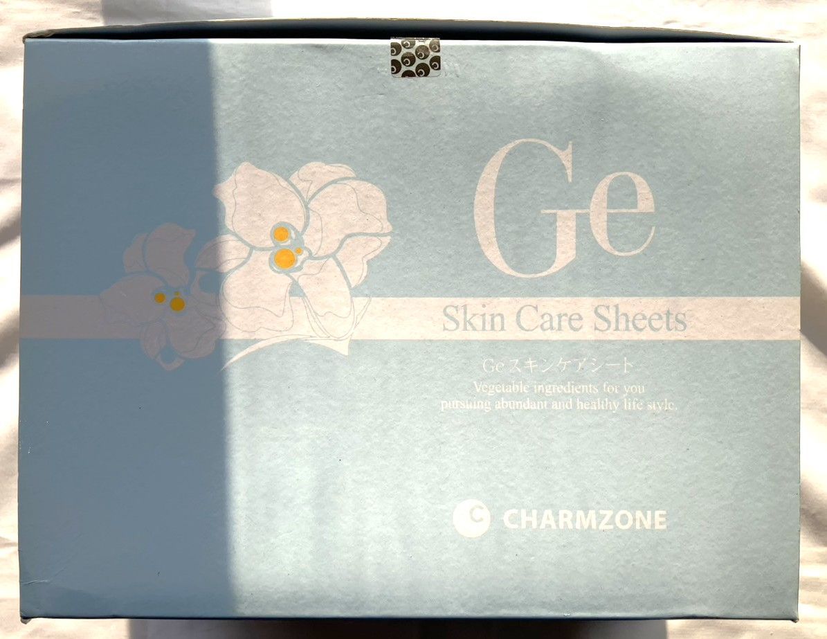 ･ チャームゾーン Geスキンケアシート ホワイトリリー セット