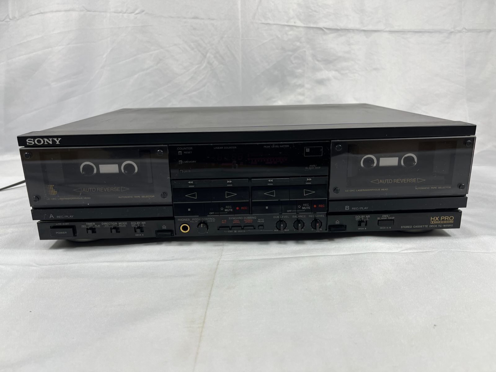 昭和レトロ SONY ソニー TC-2860SD カセットデッキ 動作品 SONY TC-2860SDの仕様 ソニー