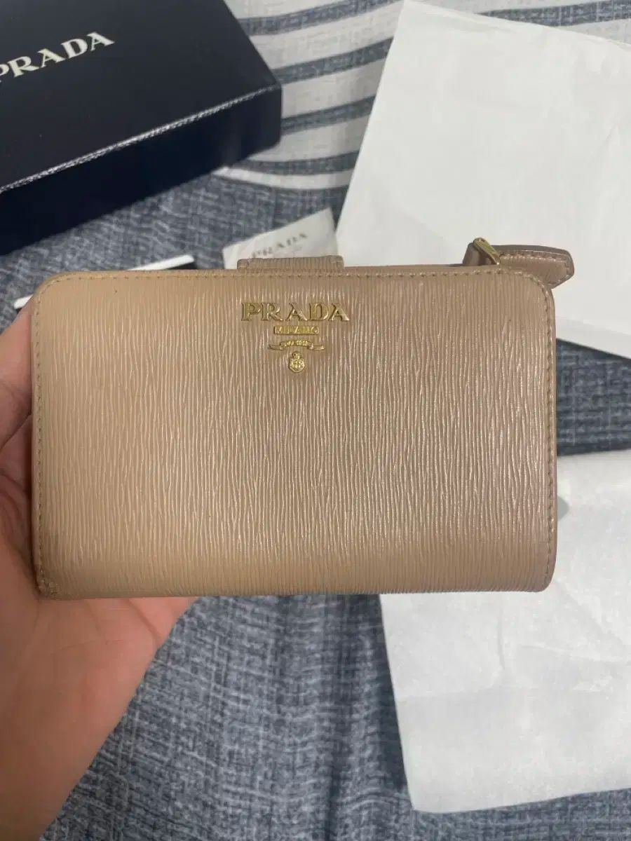 フルセット PRADA VITELLO カーフスキン 中財布