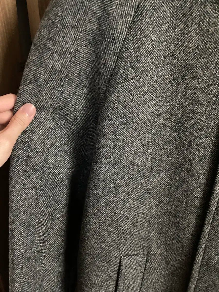 sunflower 선플라워 ヘリンボーン コート